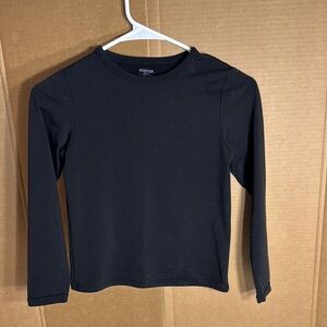 Black Long‎ Sleeve Shirt thermal undershirt